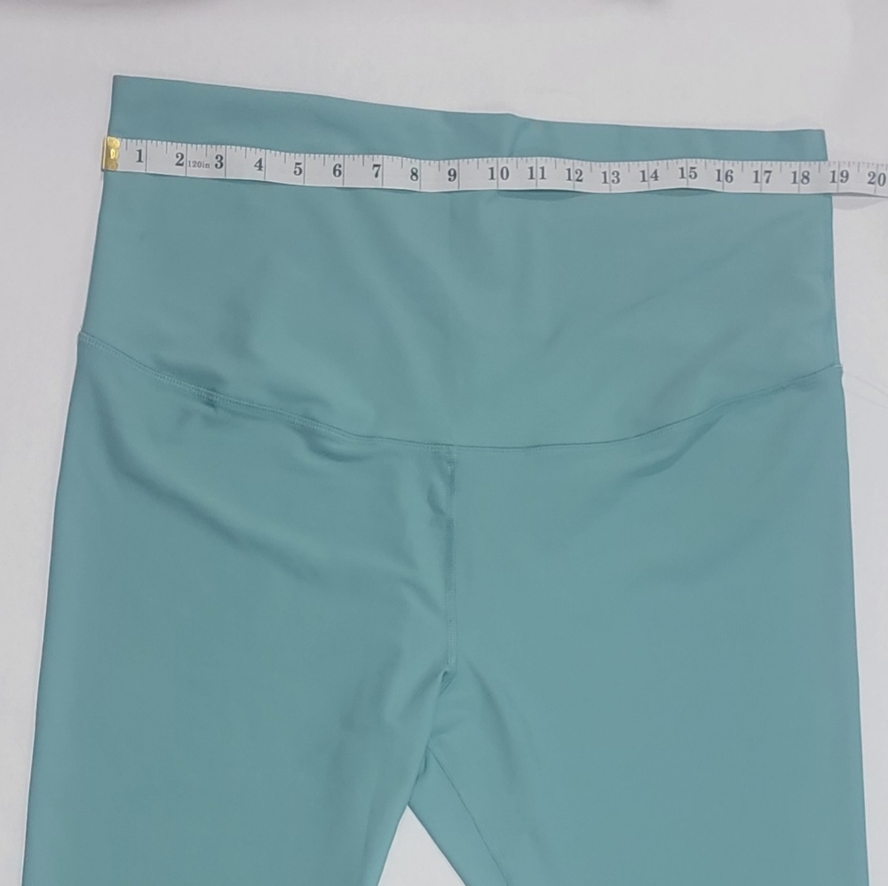 Old Navy Light Blue Powersoft Maternity High-Waisted Leggings - Picture 6 of 8